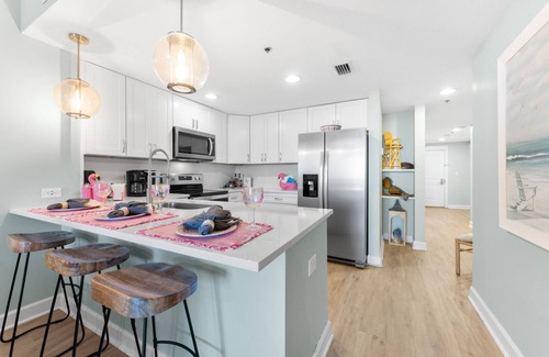 Panama City Beach Condo | Grand Panama 106. Direct Walkout to pool, Never a need to deal with elevators!
