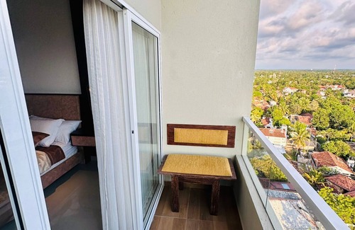 Negombo Apartment | Grand Sri Lounge studio apartment at Ocean Breeze Hotel residence Negombo. n