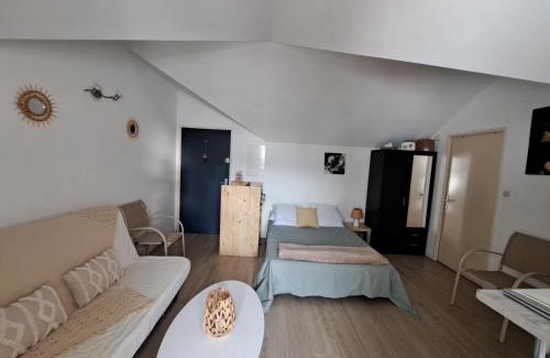 La Saline Les Bains Apartment | Grand studio varangue lagon La Saline