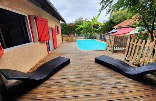 Orx House | Grande Maison Avec Piscine à 10minutes des Plages de Labenne et Ondres