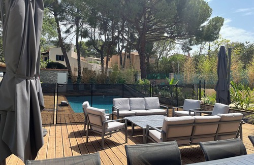 La Madrague Villa | Grande Maison Avec Clim & Piscine à 350m de la Plage