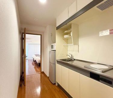 Hiroshima City Centre Apartment | Grandeur by b hotel - Cozy 1BR Near Peace Park Quiet & Central Stay