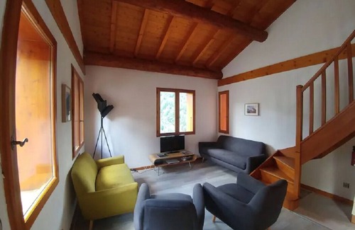 Valmeinier Apartment | Grange Bernard 2 - Lovely apartment in chalet with spectacular mountain views.