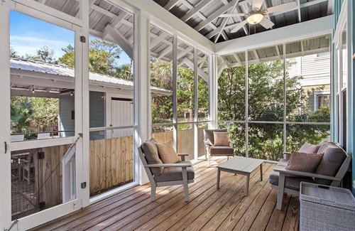 Grayton Beach House | Grayton Sea Glass - Heated Private Pool, Screened Porch, Close to Beach + Shops!
