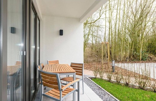 Bensersiel Apartment | Great 3-room family apartment in a quiet location with south-facing terrace near the beach