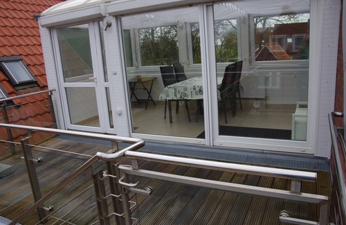 Westerbur Apartment | Great apartment with conservatory between Bensersiel and Dornumersiel 2-4 p