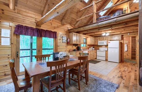 Logan Cabin | Great cabin with 30 private acres, pond, lower level "saloon style" game room!