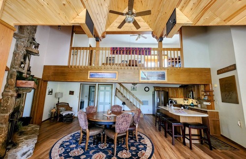 Almont House | Great location on the Taylor River with fishing access!