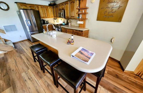 Almont House | Great location on the Taylor River with fishing access!