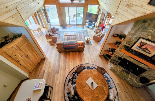 Almont House | Great location on the Taylor River with fishing access!