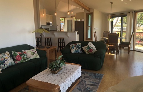Kamuela House | great ocean view with sunset in dry side of Waimea