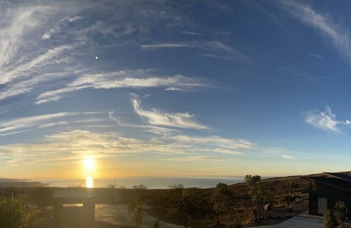 Kamuela House | great ocean view with sunset in dry side of Waimea