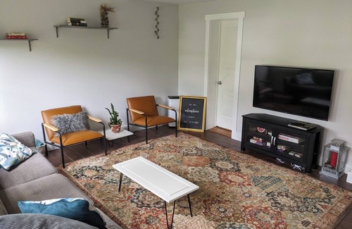 Blodgett Mills House | Greek Peak Getaway! Family-friendly, renovated, with mountain slope views!