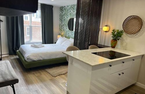 Downtown Apartment | Green Room Calm Studio Stunning Downtown Views, Unit 8