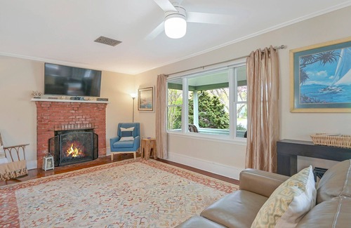 Pipes Cove House | Greenport Village home w/ POOL! Steps to Town Center & Bay Beach!