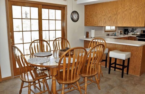 Escanaba House | Greenwood Getaway: Dog-friendly! Don't miss the fall colors here!