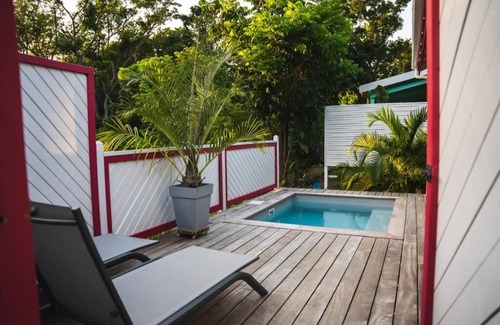 Deshaies Cottage | Grenat cottage with private pool 900m from Grande Anse beach