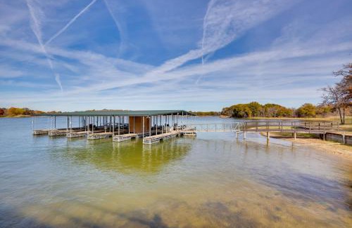 Cayuga Apartment | Grill and Dock Access Waterfront Kerens Cabin