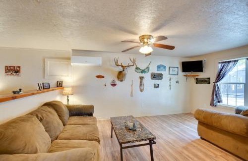 Cayuga Apartment | Grill and Dock Access Waterfront Kerens Cabin