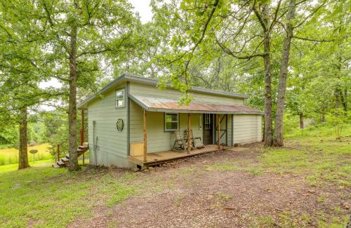 Harrison Apartment | Grill and Fire Pit Cabin with Mtn Views in Harrison