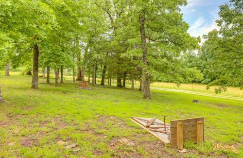 Harrison Apartment | Grill and Fire Pit Cabin with Mtn Views in Harrison