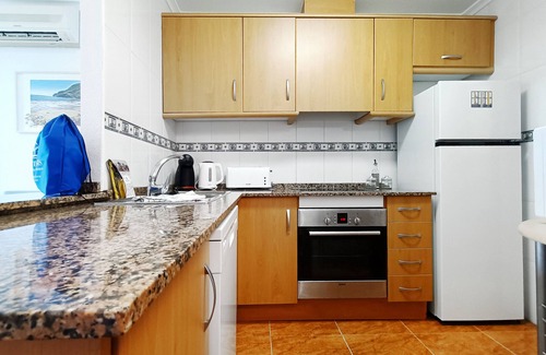 Cala Reona Apartment | Ground floor apartment, sea views, parking, communal pool