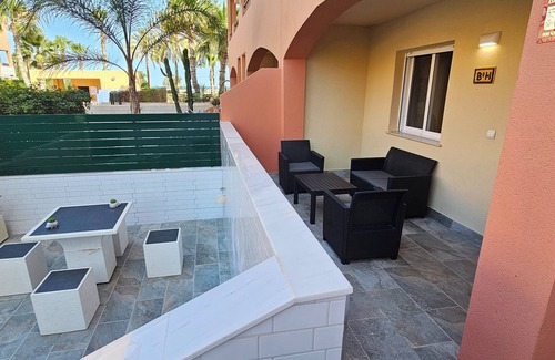 Vera Beach Apartment | Ground floor apartment with 2 bedrooms, 2 bathrooms, 60m from the beach, WiFi