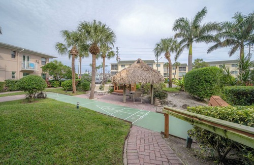 St. Pete Beach Condo | Ground Floor Beach Condo @ Friendly Native St Pete Beach