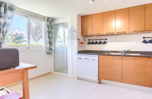 Puerto de Pollensa Apartment | Ground floor, stylish apartment in Bellresguard complex with pool, close to the beach