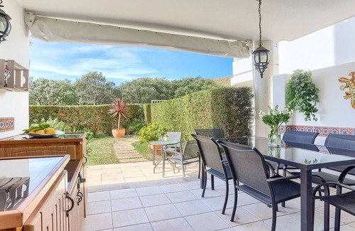 Puerto de Pollensa Apartment | Ground floor, stylish apartment in Bellresguard complex with pool, close to the beach