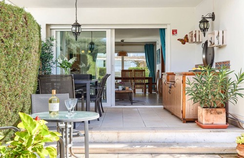 Puerto de Pollensa Apartment | Ground floor, stylish apartment in Bellresguard complex with pool, close to the beach