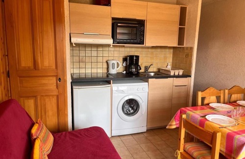 Saint-Gervais-les-Bains Apartment | Ground floor, balcony, parking, tv, 26m², Saint Gervais