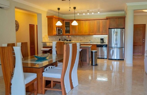 Los Brazos Apartment | Groundfloor condo on the beach, 3BD/3BT, pool, near everything in Sosua