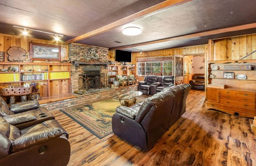 Green Valley Lake House | Group getaway with bar & game room, fireplaces, deck, and grill - dog-friendly