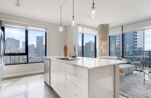 Rush and Division Apartment | Group Hub: 3 Designer 2BR, Steps to Mag Mile