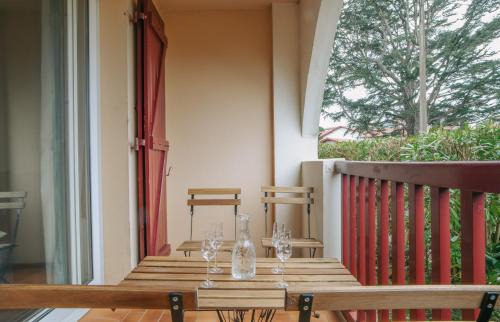 Guethary Apartment | Guéthary Kurlinka - appartement avec balcon - place de stationnement privée