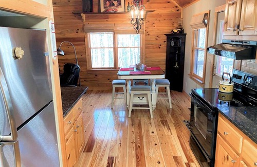 Cleveland Cabin | Guest Favorite! 667 FIVE Star Reviews | Pet Friendly | Walking Trail | Firepit