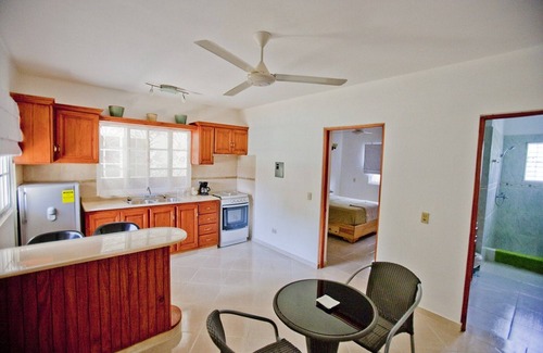 La Esplanada Apartment | Guest-friendly 1BD condo in central Sosua, with pool/cable TV/AC/Internet