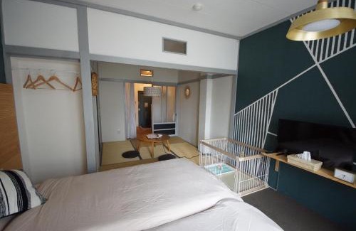 Kanazawa Apartment | Guest Room Tiie