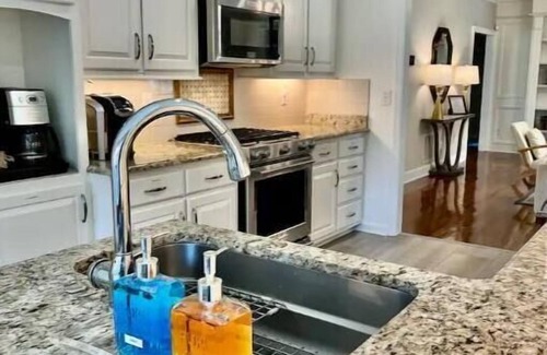 Lawrenceville House | Guest Suite, Swimming Pool, Lakeside Trail in Backyard