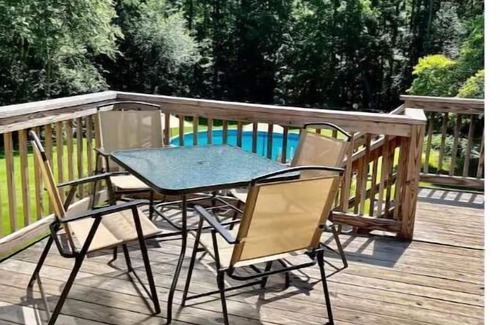Lawrenceville House | Guest Suite, Swimming Pool, Lakeside Trail in Backyard