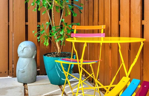 Poinsettia Heights Apartment | Guest Suite with Private Entry & Bath, Charming Patio, Near Beach and Airport