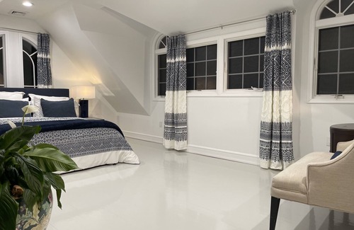 North Bellport House | Guesthouse duplex apartment with gorgeous pool & gardens!