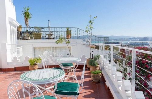 Medina of Tangier Apartment | Guesthouse Kasbah : Duplex Room for 4 Guests