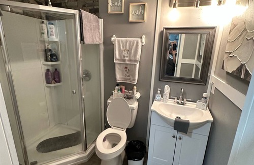 Spring House | Guesthouse studio Generac backup powered w washer&dryer. Fully equipped.