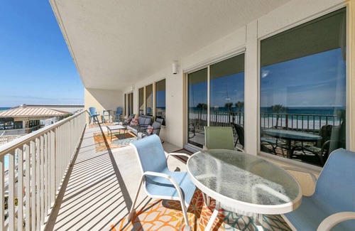 Thomas Drive Condo | Gulf Crest 205 - Awesome Gulf Views - Huge Balcony