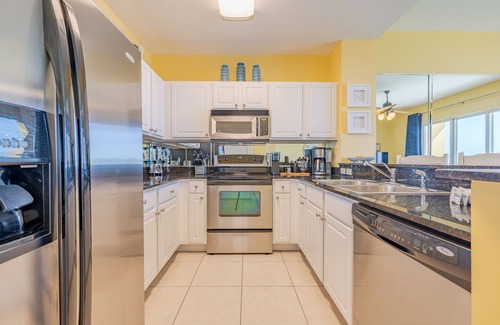 Panama City Beach Condo | Gulf front Calypso penthouse condo with stunning ocean views next to Pier Park!