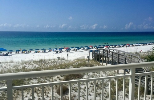 Fort Walton Beach Condo | *GULF FRONT CONDO* Amazing Ocean Views* Island Sands 308 w/beach service