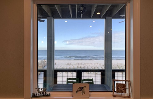 Cape San Blas House | Gulf Front Family Beach House:Heated Pool:Hot Tub:Outdoor Game Tables