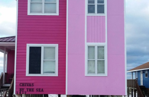 Gulf Shores House | Gulf Front Family Friendly Beautiful House only White Sand between you & Gulf
